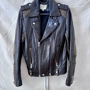 IRO Brown Leather Jacket